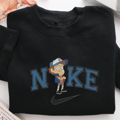 Nike Dipper Pines Nike Embroidered Sweatshirt, Nike Movie Inspired, Best Gifts Idea For Him Her - Image 2
