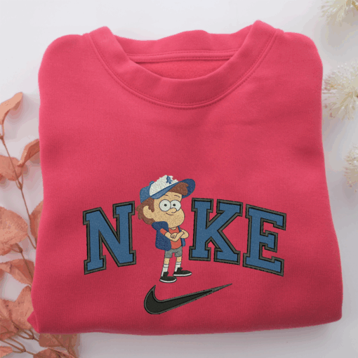 Nike Dipper Pines Nike Embroidered Sweatshirt, Nike Movie Inspired, Best Gifts Idea For Him Her - Image 5