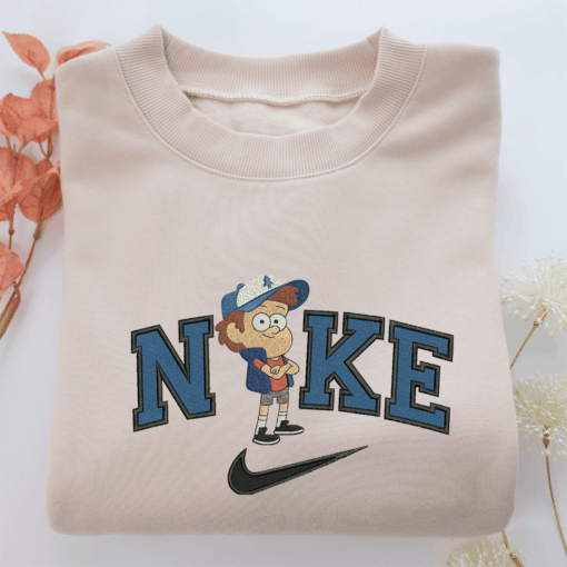 Nike Dipper Pines Nike Embroidered Sweatshirt, Nike Movie Inspired, Best Gifts Idea For Him Her