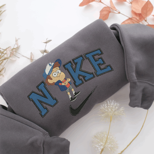 Nike Dipper Pines Nike Embroidered Sweatshirt, Nike Movie Inspired, Best Gifts Idea For Him Her - Image 4