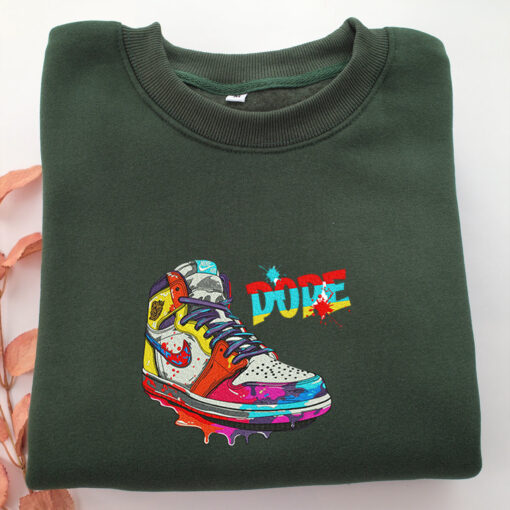 Nike Dope Sneaker Embroidery, Disneyland Embroidered Sweatshirt, Movie Disney Inspired, Best Gifts Idea For Him Her - Image 3