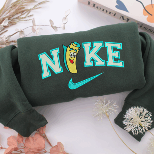 Nike Dora Map Nike Embroidered Sweatshirt, Nike Movie Inspired, Best Gifts Idea For Him Her - Image 3