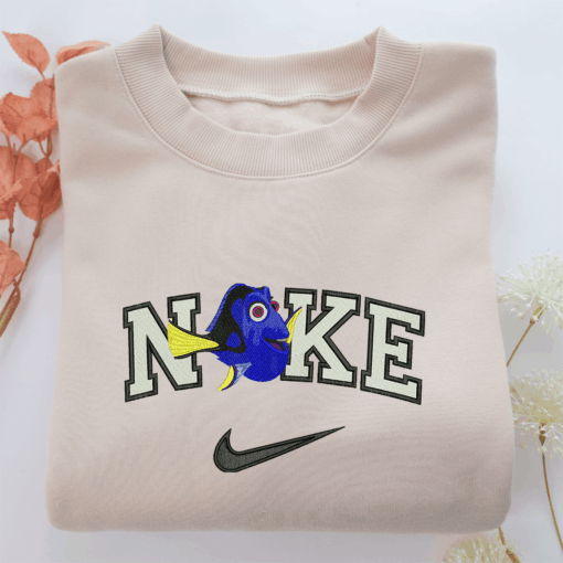 Nike Dory Nike Embroidered Sweatshirt, Nike Movie Inspired, Best Gifts Idea For Him Her