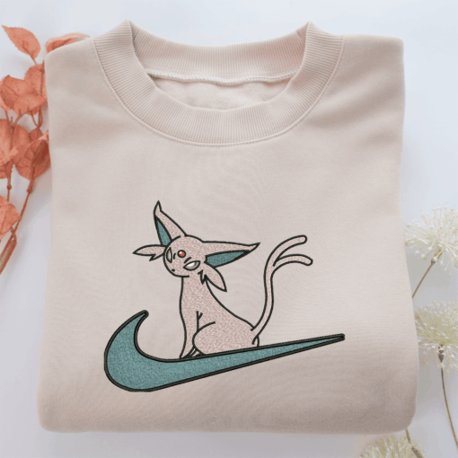 Nike Espeon Nike Embroidered Sweatshirt, Nike Movie Inspired, Best Gifts Idea For Him Her