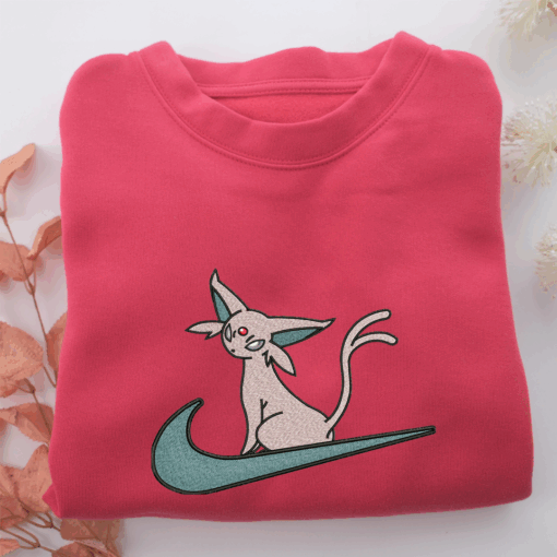 Nike Espeon Nike Embroidered Sweatshirt, Nike Movie Inspired, Best Gifts Idea For Him Her - Image 5