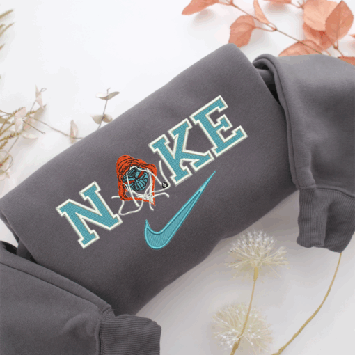 Nike Evil Nike Embroidered Sweatshirt, Nike Movie Inspired, Best Gifts Idea For Him Her - Image 4