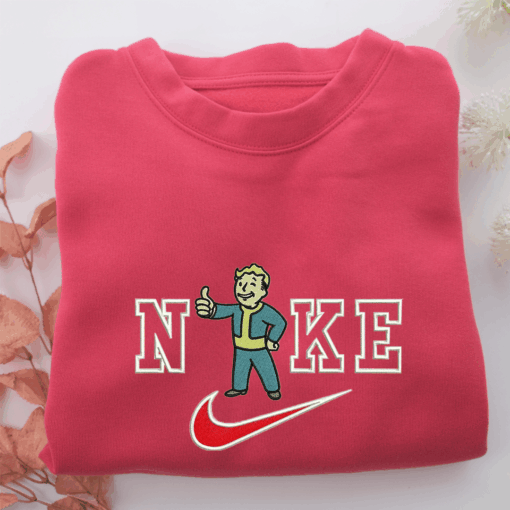 Nike Fall Out Boy Nike Embroidered Sweatshirt, Nike Movie Inspired, Best Gifts Idea For Him Her - Image 5