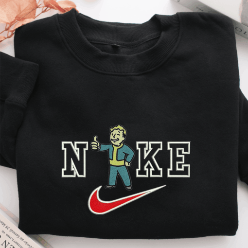 Nike Fall Out Boy Nike Embroidered Sweatshirt, Nike Movie Inspired, Best Gifts Idea For Him Her - Image 2