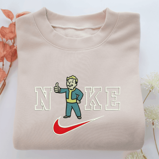 Nike Fall Out Boy Nike Embroidered Sweatshirt, Nike Movie Inspired, Best Gifts Idea For Him Her