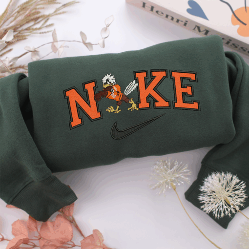 NIke Fighter Rooster Nike Embroidered Sweatshirt, Nike Movie Inspired, Best Gifts Idea For Him Her - Image 3