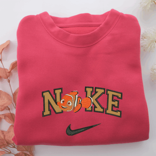 Nike Finding Nemo Nike Embroidered Sweatshirt, Nike Movie Inspired, Best Gifts Idea For Him Her - Image 5