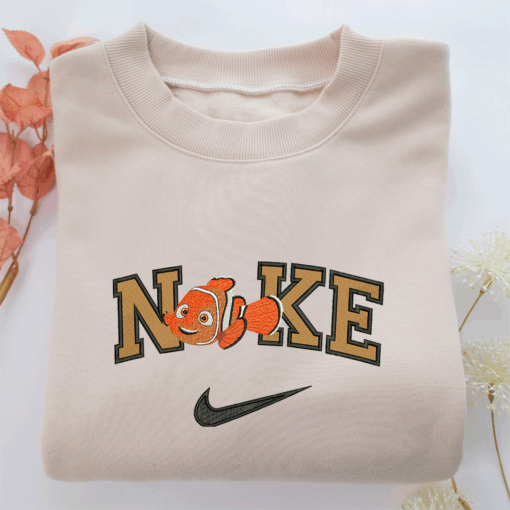 Nike Finding Nemo Nike Embroidered Sweatshirt, Nike Movie Inspired, Best Gifts Idea For Him Her