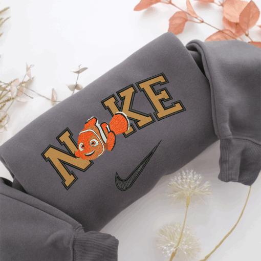 Nike Finding Nemo Nike Embroidered Sweatshirt, Nike Movie Inspired, Best Gifts Idea For Him Her - Image 4
