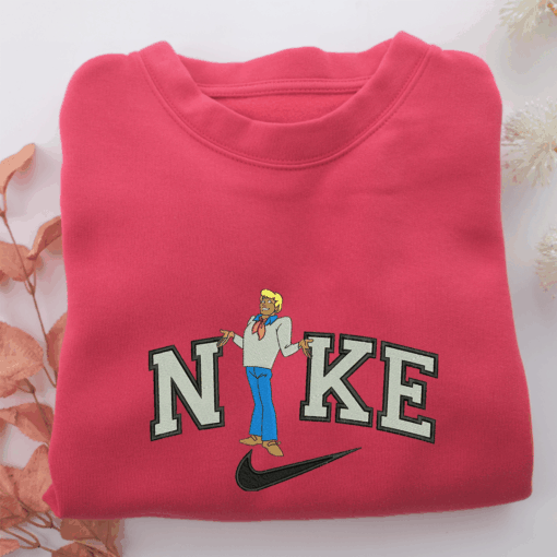 Nike Fred Jones Nike Embroidered Sweatshirt, Nike Movie Inspired, Best Gifts Idea For Him Her - Image 5
