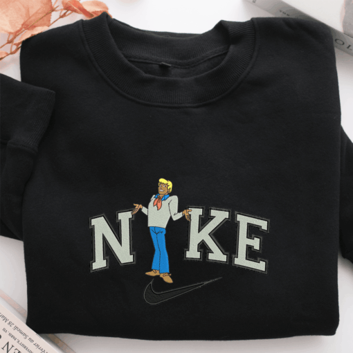 Nike Fred Jones Nike Embroidered Sweatshirt, Nike Movie Inspired, Best Gifts Idea For Him Her - Image 2
