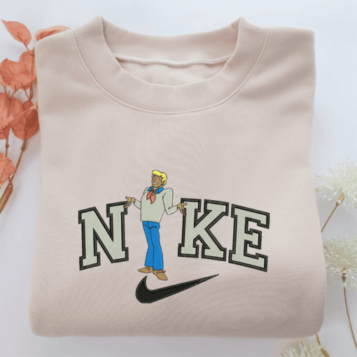 Nike Fred Jones Nike Embroidered Sweatshirt, Nike Movie Inspired, Best Gifts Idea For Him Her