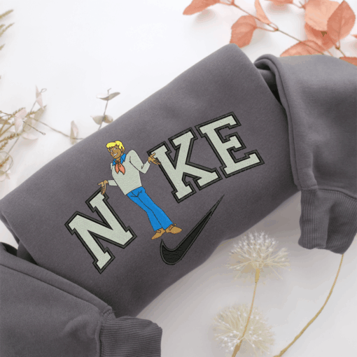 Nike Fred Jones Nike Embroidered Sweatshirt, Nike Movie Inspired, Best Gifts Idea For Him Her - Image 4