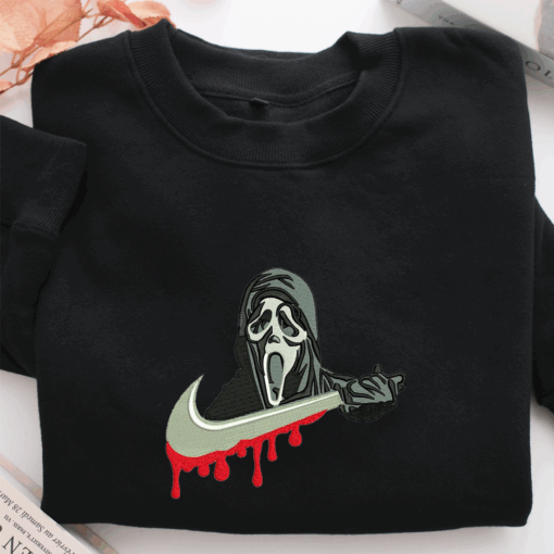 Nike Ghost Nike Embroidered Sweatshirt, Nike Movie Inspired, Best Gifts Idea For Him Her - Image 3