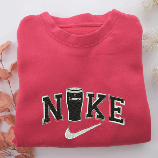 Nike Guinnes Nike Embroidered Sweatshirt, Nike Movie Inspired, Best Gifts Idea For Him Her - Image 5