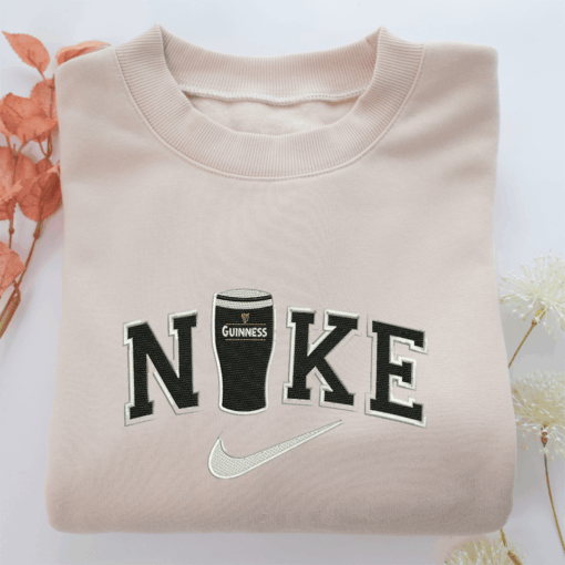 Nike Guinnes Nike Embroidered Sweatshirt, Nike Movie Inspired, Best Gifts Idea For Him Her