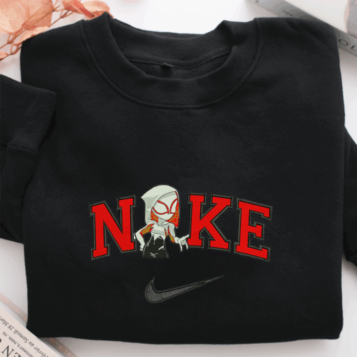 Nike Gwen Stacey Nike Embroidered Sweatshirt, Nike Movie Inspired, Best Gifts Idea For Him Her - Image 2