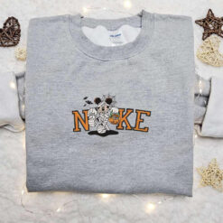 Nike Halloween x Mickey Mouse Mummy Embroidered Sweatshirt Horror Movie Halloween Embroidered Shirt Best Halloween Gift Ideas