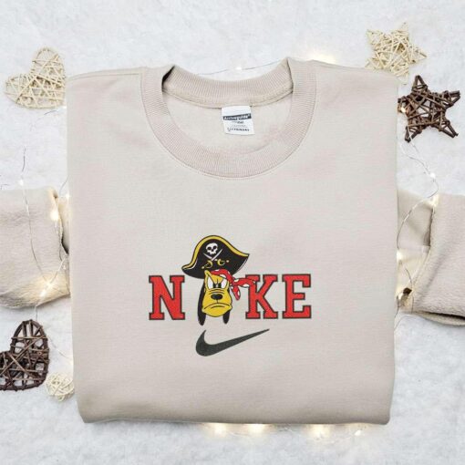 Nike Halloween x Pluto Pirater Hat Embroidered Sweatshirt Walt Disney Characters Embroidered Shirt Best Halloween Gift Ideas