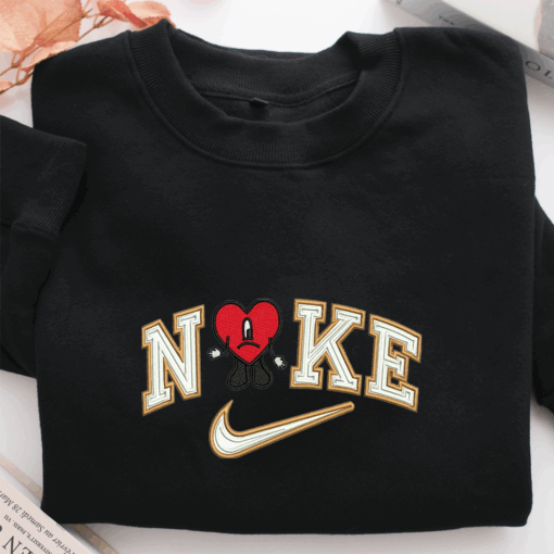 Nike Heart Nike Embroidered Sweatshirt, Nike Movie Inspired, Best Gifts Idea For Him Her - Image 2