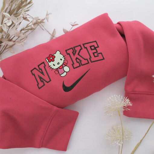 Nike Hello Kitty Embroidery, Disneyland Embroidered Sweatshirt, Movie Disney Inspired, Best Gifts Idea For Him Her - Image 4