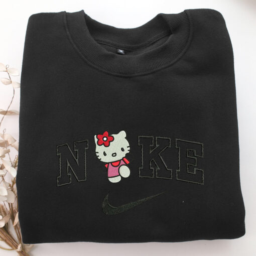 Nike Hello Kitty Embroidery, Disneyland Embroidered Sweatshirt, Movie Disney Inspired, Best Gifts Idea For Him Her - Image 5