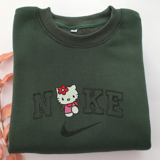 Nike Hello Kitty Embroidery, Disneyland Embroidered Sweatshirt, Movie Disney Inspired, Best Gifts Idea For Him Her - Image 3