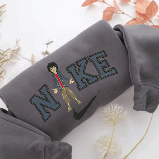 Nike Hiro Hamada Nike Embroidered Sweatshirt, Nike Movie Inspired, Best Gifts Idea For Him Her - Image 4