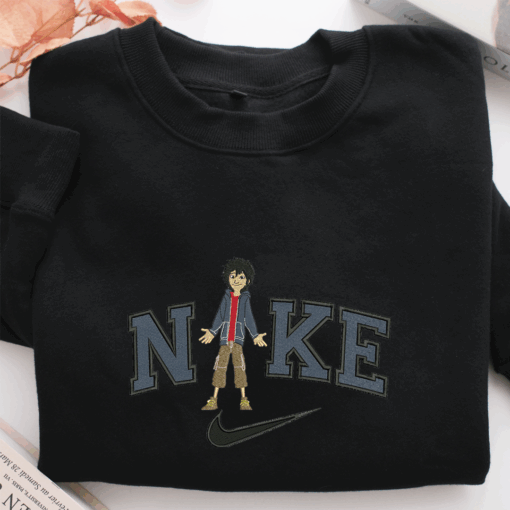 Nike Hiro Hamada Nike Embroidered Sweatshirt, Nike Movie Inspired, Best Gifts Idea For Him Her - Image 2