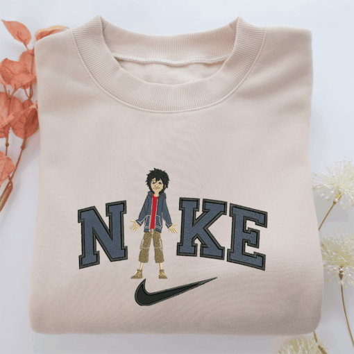 Nike Hiro Hamada Nike Embroidered Sweatshirt, Nike Movie Inspired, Best Gifts Idea For Him Her