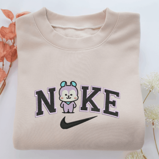 Nike Huimang Bear Nike Embroidered Sweatshirt, Nike Movie Inspired, Best Gifts Idea For Him Her