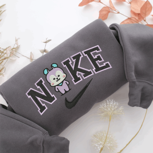 Nike Huimang Bear Nike Embroidered Sweatshirt, Nike Movie Inspired, Best Gifts Idea For Him Her - Image 4