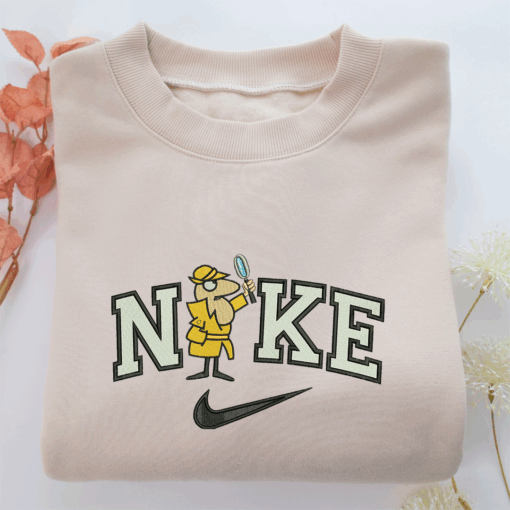 Nike Inspector Clouseau Nike Embroidered Sweatshirt, Nike Movie Inspired, Best Gifts Idea For Him Her