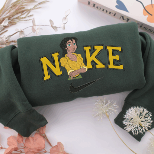NIke Jane Porter Half Nike Embroidered Sweatshirt, Nike Movie Inspired, Best Gifts Idea For Him Her - Image 3