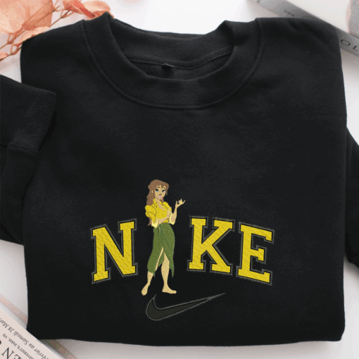 Nike Jane Porter v1 Nike Embroidered Sweatshirt, Nike Movie Inspired, Best Gifts Idea For Him Her - Image 2