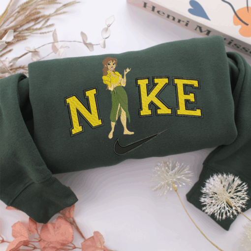 Nike Jane Porter v1 Nike Embroidered Sweatshirt, Nike Movie Inspired, Best Gifts Idea For Him Her - Image 3