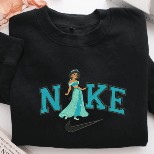 Nike jasmine Nike Embroidered Sweatshirt, Nike Movie Inspired, Best Gifts Idea For Him Her - Image 2