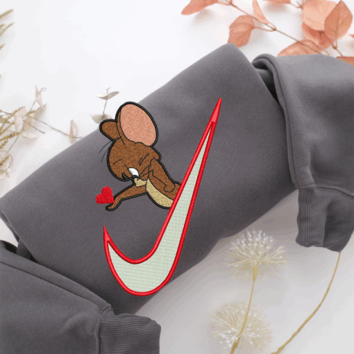 Nike Jerry Nike Embroidered Sweatshirt, Nike Movie Inspired, Best Gifts Idea For Him Her  - Size_s - Image 4