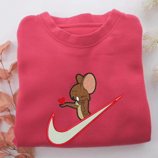 Nike Jerry Nike Embroidered Sweatshirt, Nike Movie Inspired, Best Gifts Idea For Him Her  - Size_s - Image 5