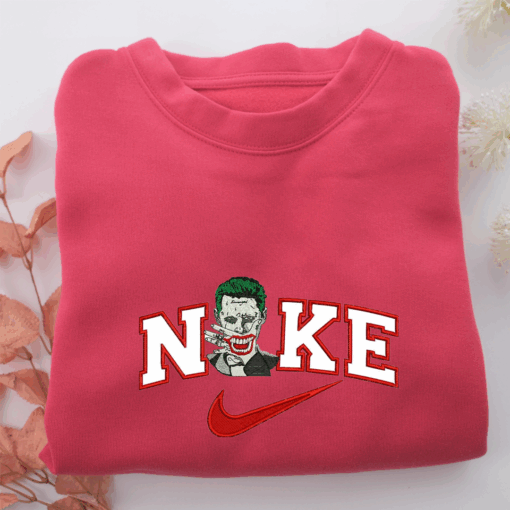 Nike Joker Nike Embroidered Sweatshirt, Nike Movie Inspired, Best Gifts Idea For Him Her - Image 5