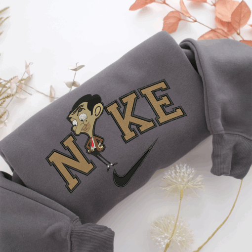 Nike Junior Mr Bean Nike Embroidered Sweatshirt, Nike Movie Inspired, Best Gifts Idea For Him Her - Image 4