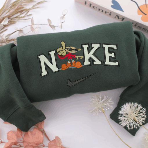 Nike Kids ext Door Number 1 Nike Embroidered Sweatshirt, Nike Movie Inspired, Best Gifts Idea For Him Her - Image 3