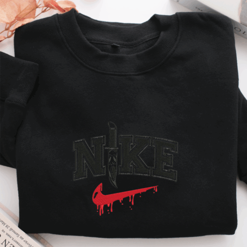 Nike Knife Nike Embroidered Sweatshirt, Nike Movie Inspired, Best Gifts Idea For Him Her - Image 2