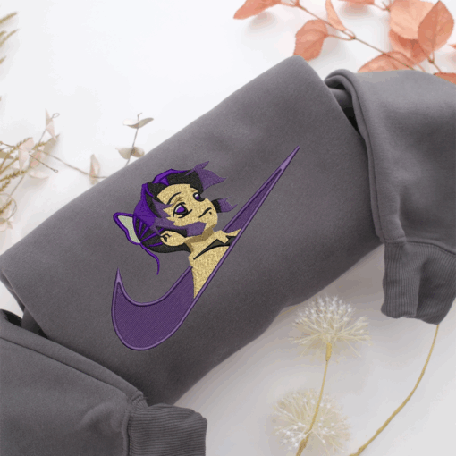 Nike Kocho Shinobu Nike Embroidered Sweatshirt, Nike Movie Inspired, Best Gifts Idea For Him Her - Image 4