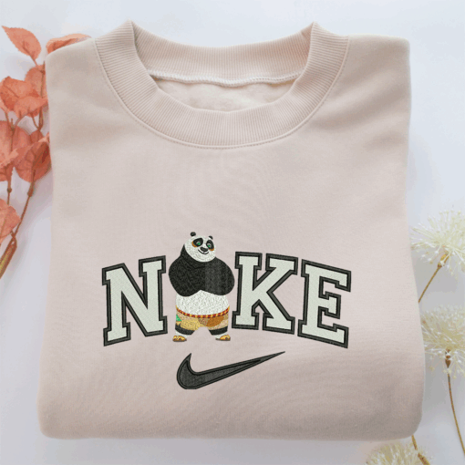 Nike Kung Fu Panda Nike Embroidered Sweatshirt, Nike Movie Inspired, Best Gifts Idea For Him Her