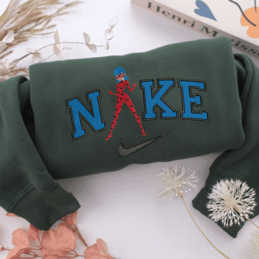 Nike Ladybug Nike Embroidered Sweatshirt, Nike Movie Inspired, Best Gifts Idea For Him Her - Image 3